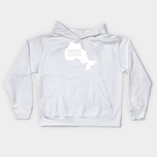 Ontario Drink Local ON Kids Hoodie